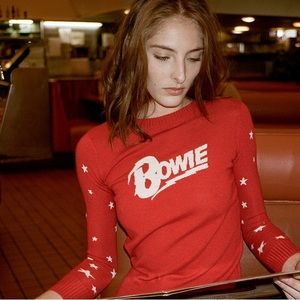 Stoned Immaculate x David Bowie Let’s Dance sweater